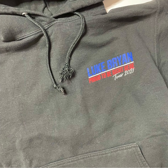 Luke Bryan Be Right Here Tour Sweatshirt - size S - Picture 2 of 7